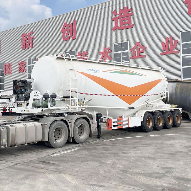 4axle 60t cement bulk trailer