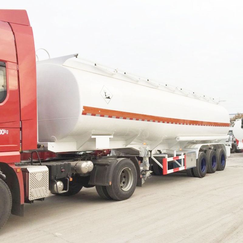 40000 Liters Gasoline Tanker Trailers Will Transport to Zimbabwe