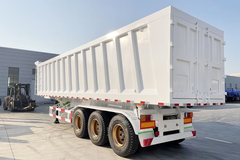 Tipper Semi Trailer For Nigeria