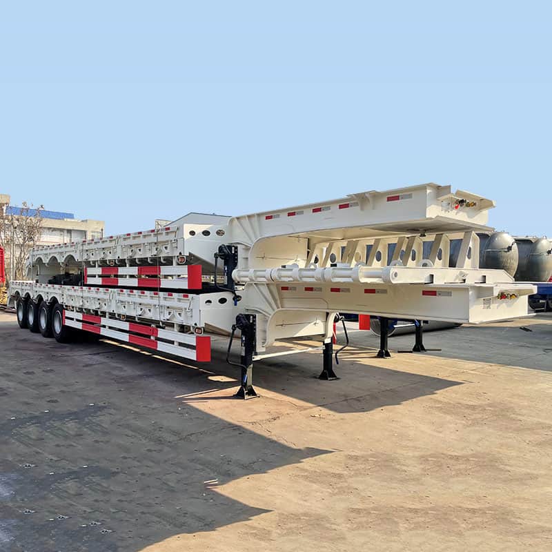 4 Axle 70 Ton Lowbed Trailer Will Transport Congo