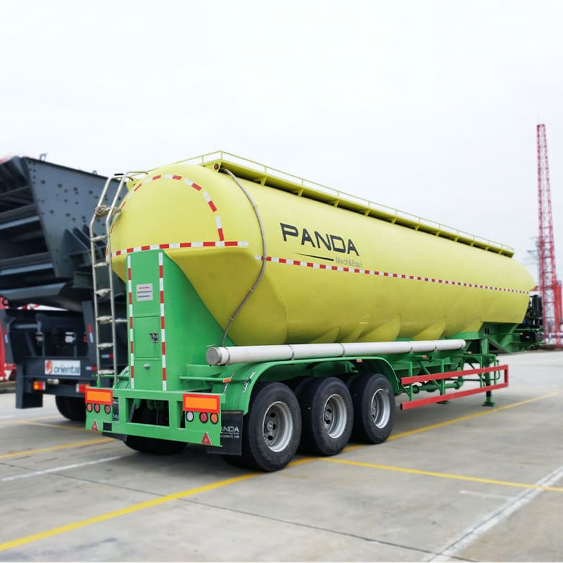 3Axle 60m3 wheat Flour Tanker