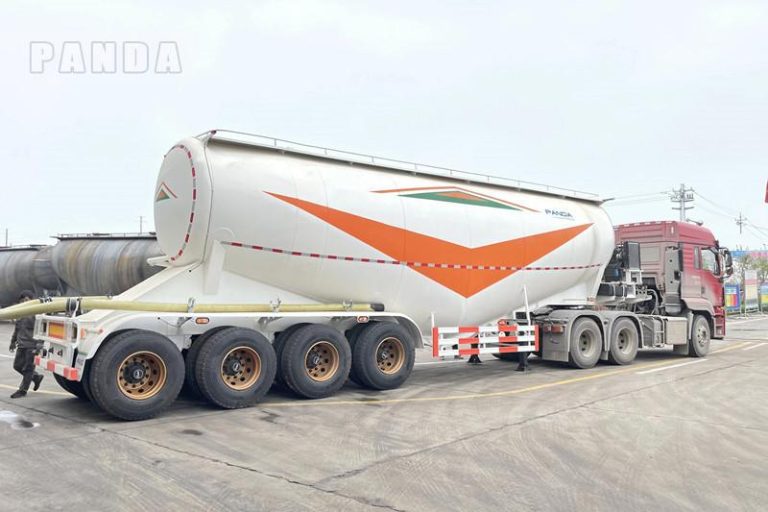 60 Tons Cement Tank Trailers Ready Shipped to Cameroon