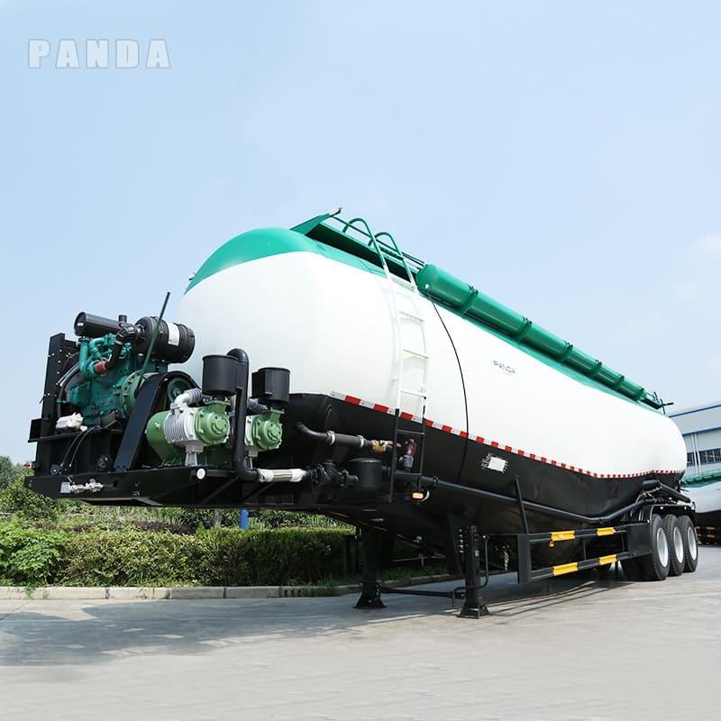 70 CBM Bulk Cement Tankers Trailer Will Transport to UAE