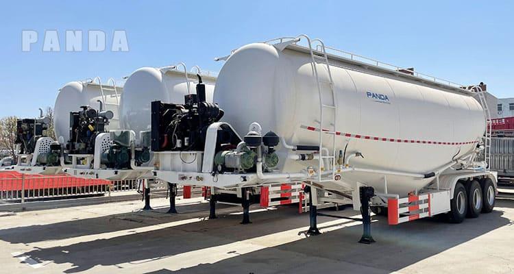 3 Axle 60 Ton Cement Bulk Tanker for sale