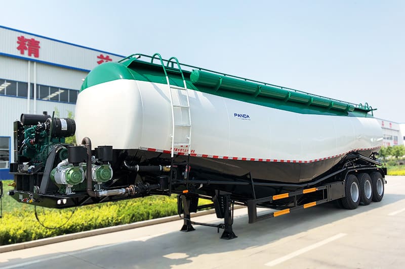 60 CBM 72 Ton Pneumatic Dry Bulk Trailer