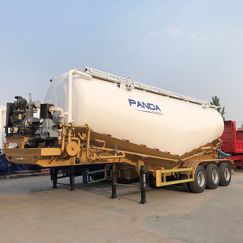 self loading cement tanker trailer