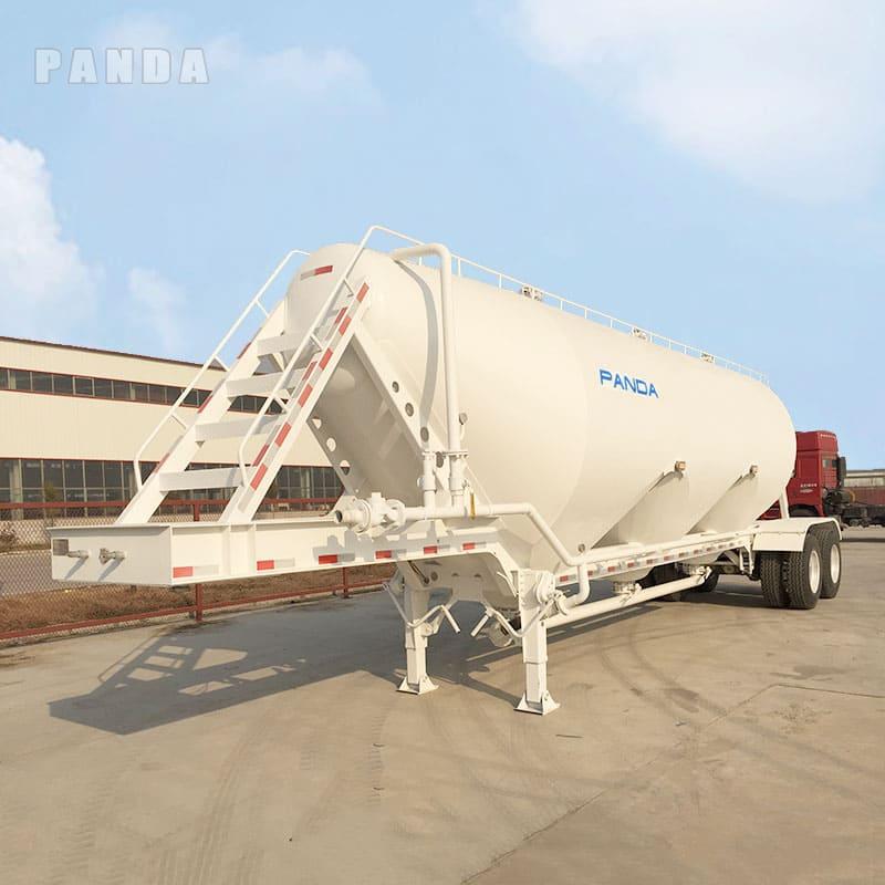 Pneumatic Cement Trailer Will be Transport to Bahamas