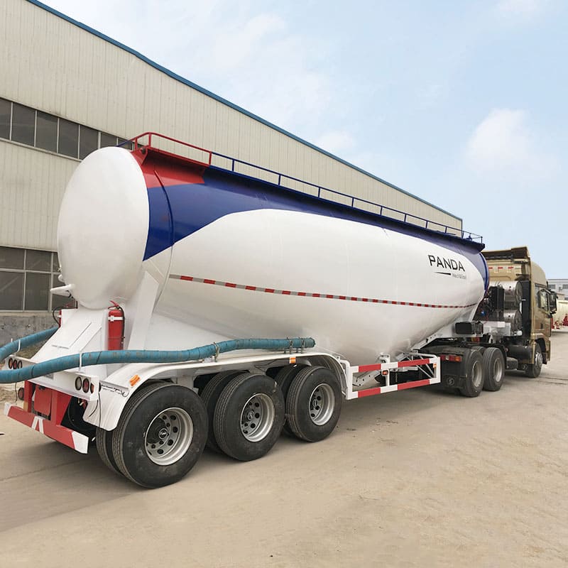 45cbm bulk cement semi trailer