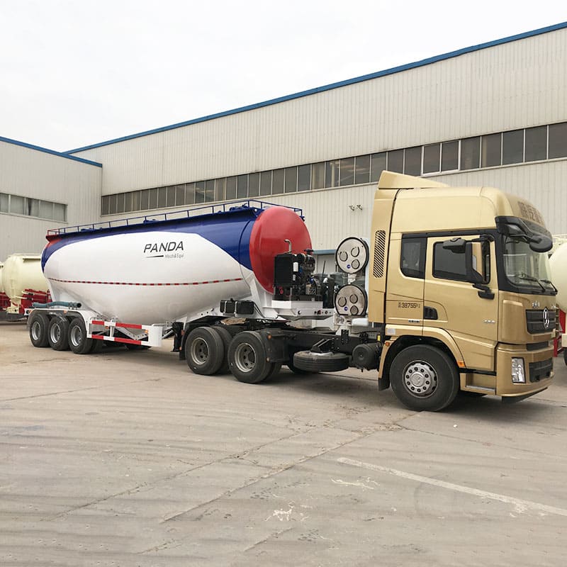 45cbm bulk cement semi trailer