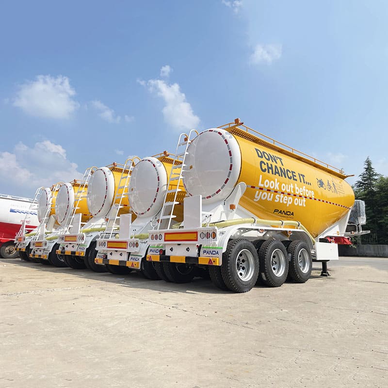 35cbm bulk cement semi trailer