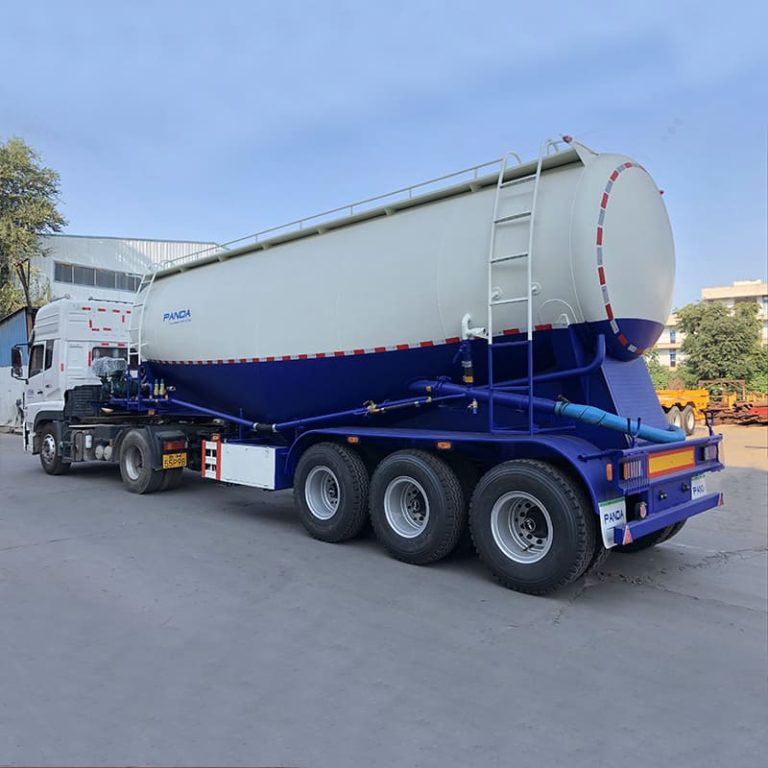 50 Ton Cement Tanker Trailer Will Transport to Gabon