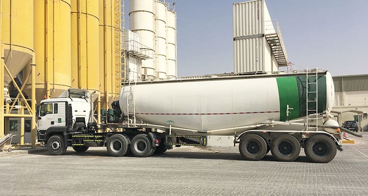 55cbm 65 ton cement bulk carrier trailer for sale