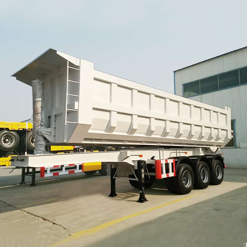 80Ton Tipper Trailers Delivered to Ethiopia