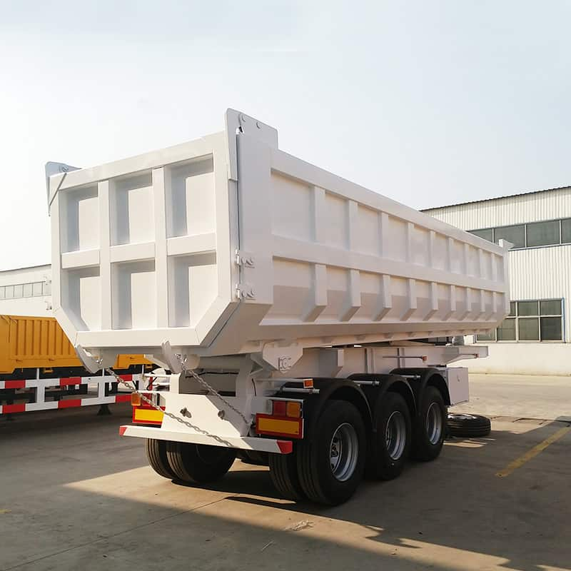 45 cbm tipper semi trailer