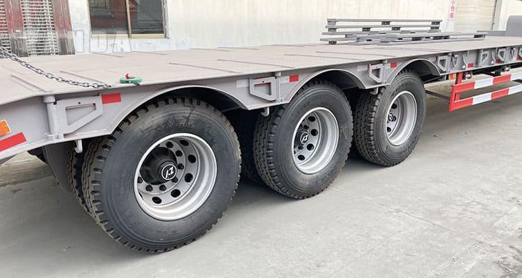 3 axle 60t low bed trailer for sale kenya near me