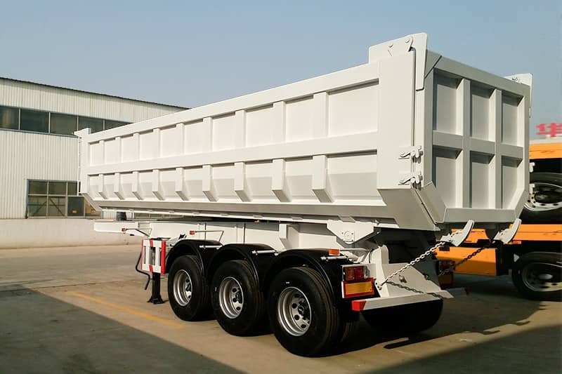 45 cbm tipper semi trailer