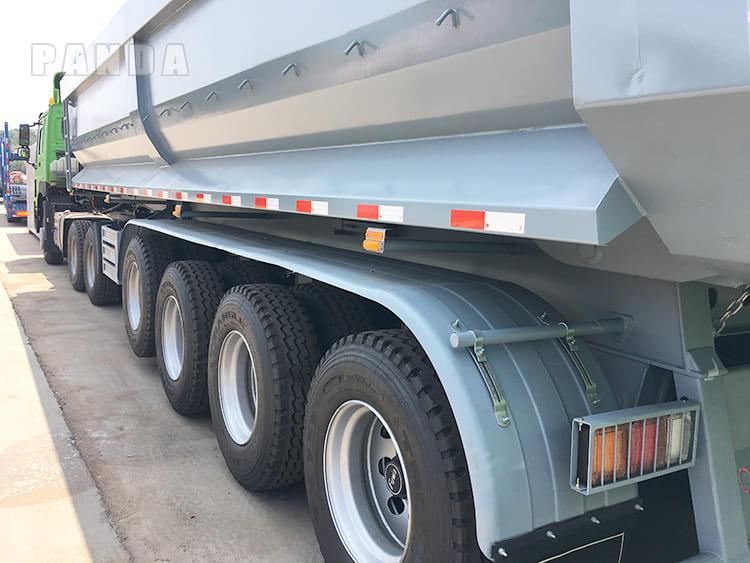 tipper trailer axle