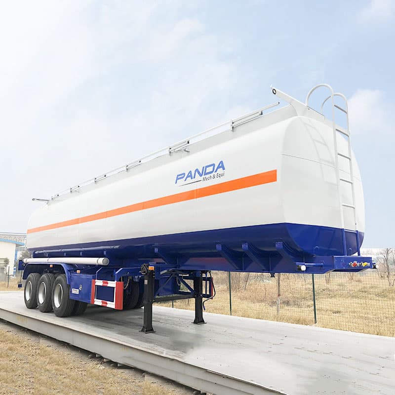 45000 Liters Fuel Tanker Trailer Will Transport to South Sudan
