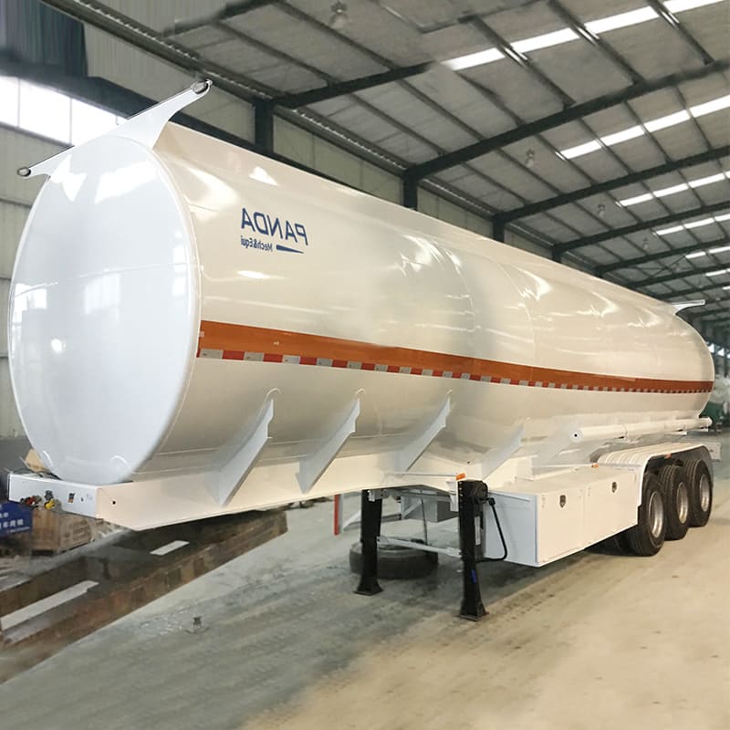 40,000 Liters Fuel Tanker Trailer Will Transport to Mauritius