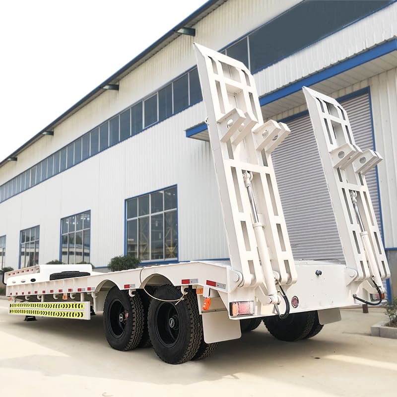 50 Ton Lowbed Trailer Will Transport to Botswana