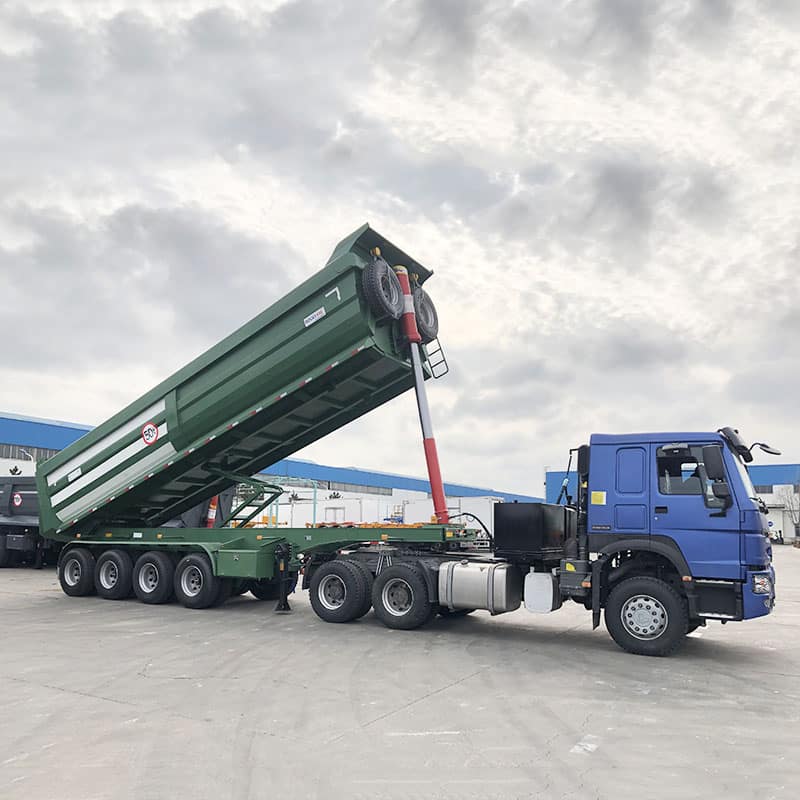 50 ton tipper semi trailer