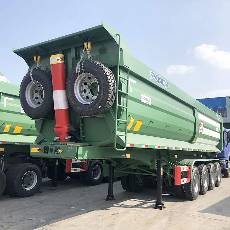 50 ton tipper semi trailer