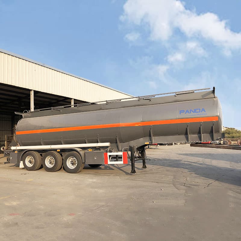 28,000 Liters Acid Tanker Trailer Will Transport to Jordan