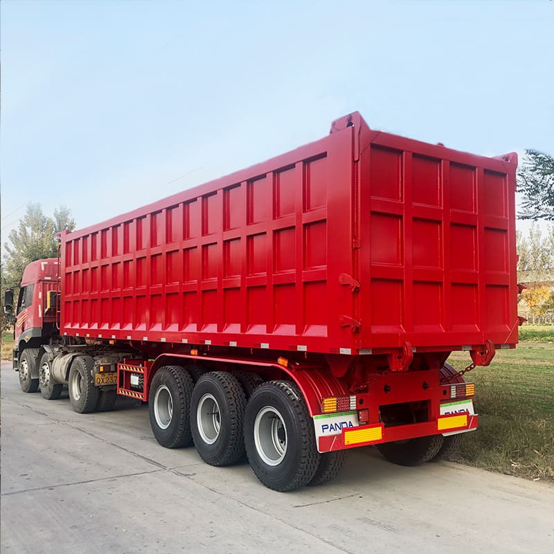 tipper semi trailer